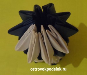 "Пингвин" модульное оригами