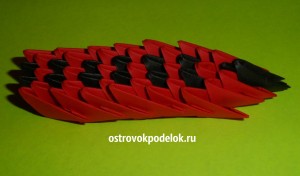 "Скорпион" в технике модульное оригами