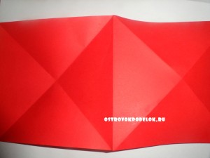 Оригами из бумаги « Сердце»