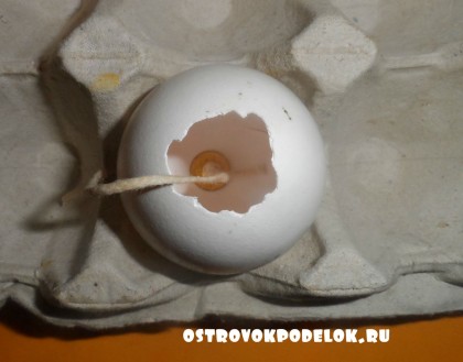 Пасхальная свеча "Яйцо"