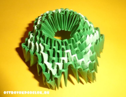 " Пасхальное яйцо" модульное оригами