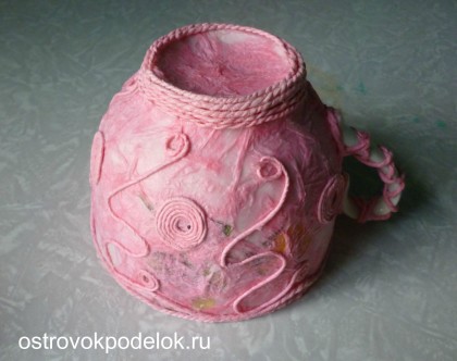 Конкурсная работа: Розовая чашка